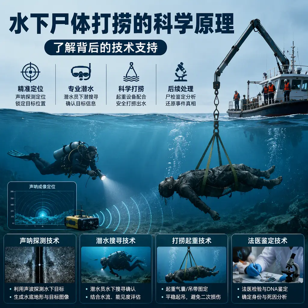 保定水下尸体打捞的科学原理，了解背后的技术支持